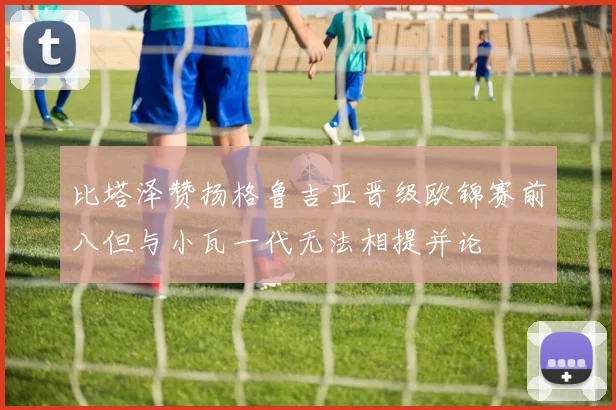 比塔泽赞扬格鲁吉亚晋级欧锦赛前八但与小瓦一代无法相提并论